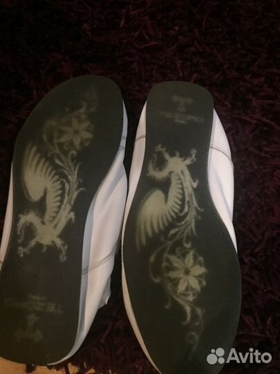 Кожаный лётные кроссовки tezoro