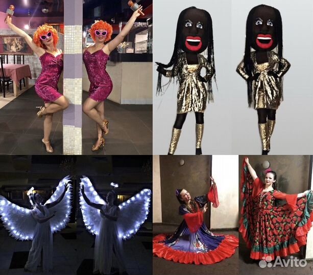 Шоу-балет, Ростовые куклы, Цыгане, Восточные танцы