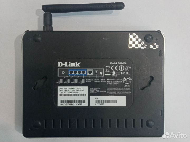 Wifi роутер d link DIR300