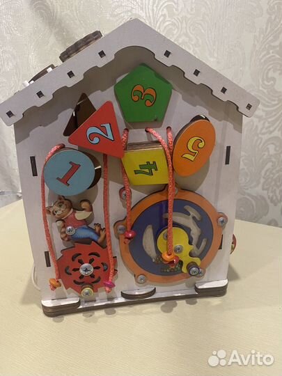 Бизиборд домик со светом