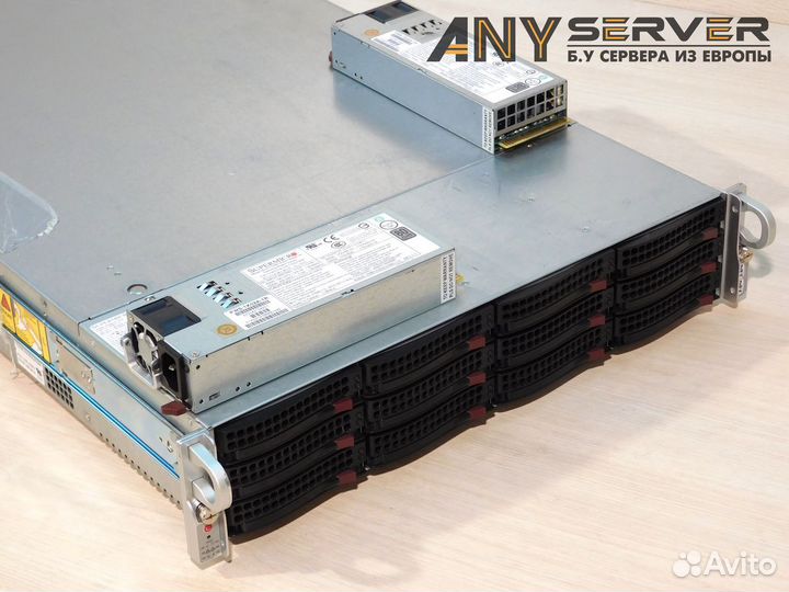 Сервер Supermicro 6028UX 2x E5-2680v4 64Gb 12LFF