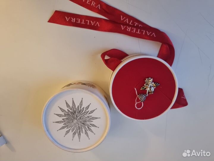 Подвеска valtera ангел с сердечком серебро 925