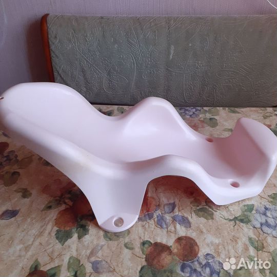 Горка для купания и круг для новорожденных