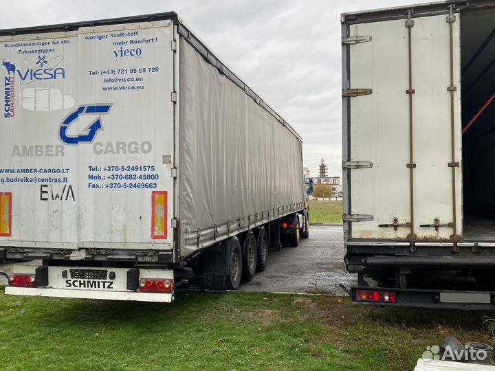 Полуприцеп шторно-бортовой Schmitz Cargobull SCS 24/L, 2007