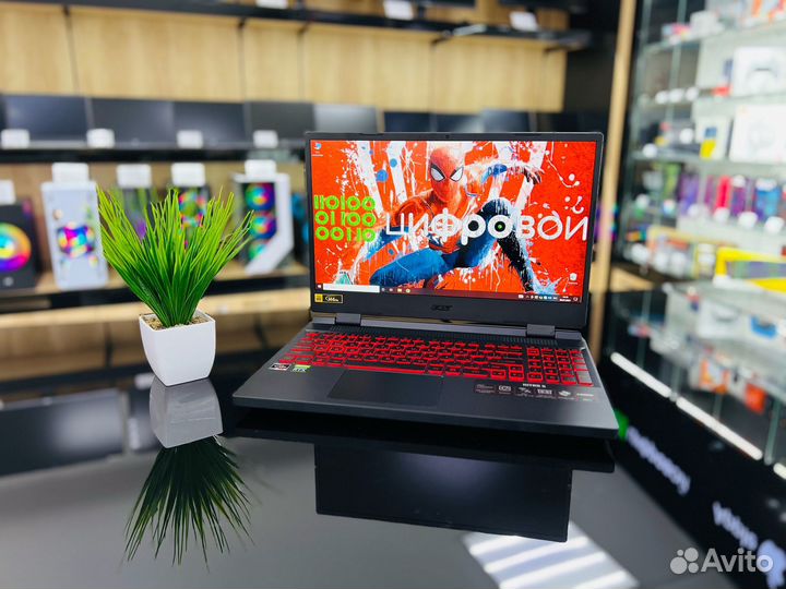 Игровой ноутбук Ryzen 5 6600H/RTX 3050/DDR5-16