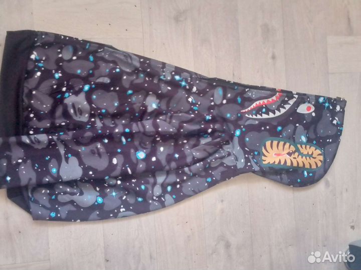 Зип худи bape shark