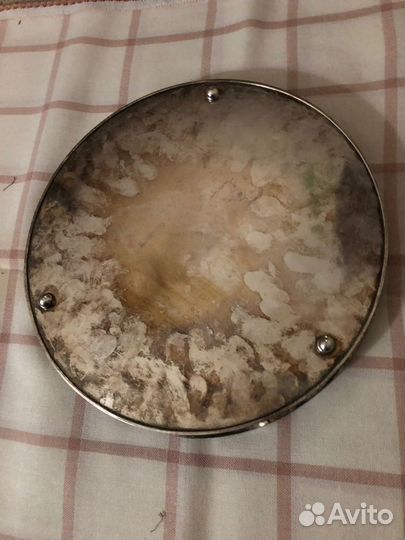 Поднос посеребрянный