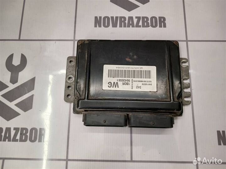 Блок управления двигателем Chevrolet Aveo T200 03
