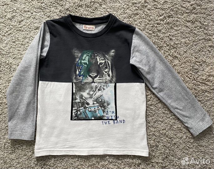 Лонгслив для мальчика Brums