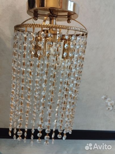 Люстра хрустальная Чехия