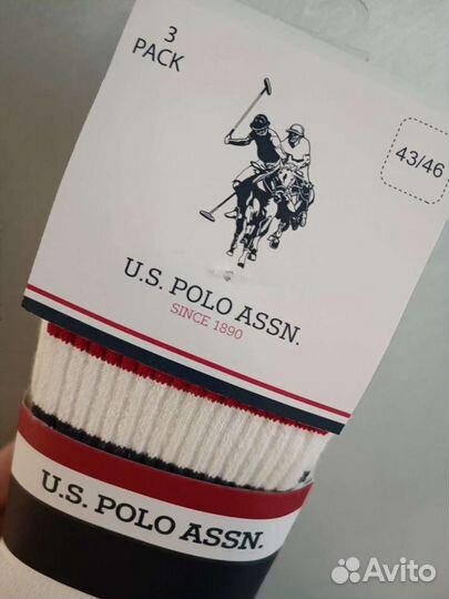 Носки спортивные U.S. Polo Assn/оригинал