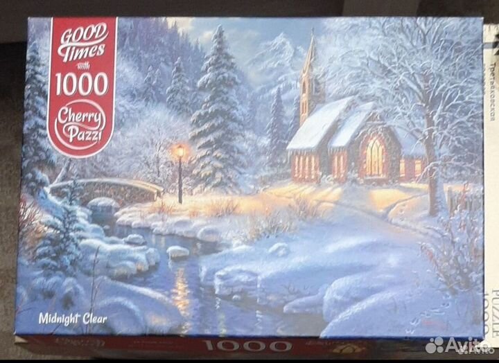 Пазлы 1000 и 1500 деталей