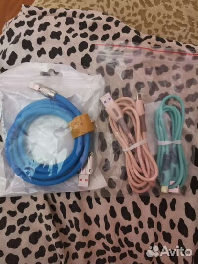 Кабель супер быстрой зарядки 120 Вт, тип -С