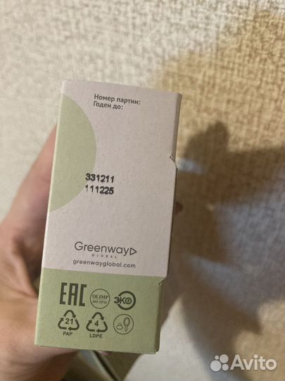 Шампунь Гринвей, сухой шампунь