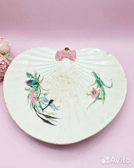 Антикварная сухарница Кузнецова