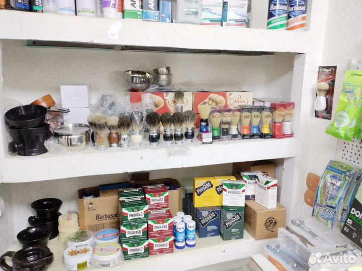 Бритвы и помазки для бритья