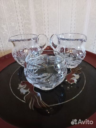Хрустальные вазочки