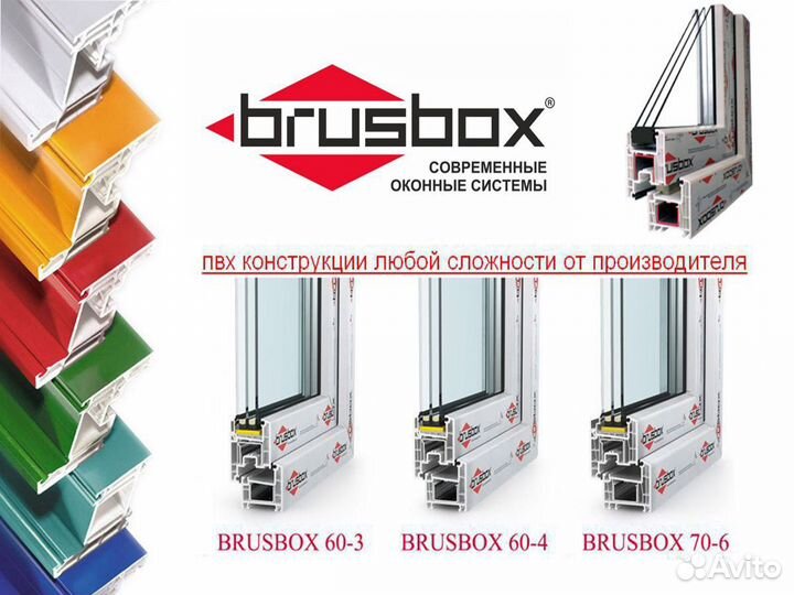 Brusbox окна пвх