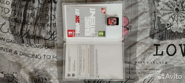 Продам игру NBA2k21 на nintendo switch