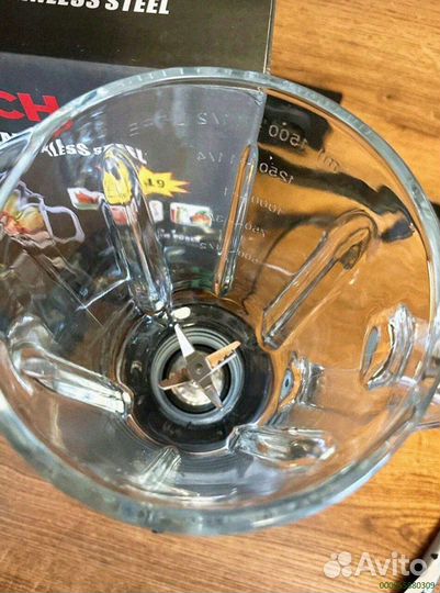 Новый блендер 2 в 1 с измельчителем Bosch 1000вт (Арт.44152)