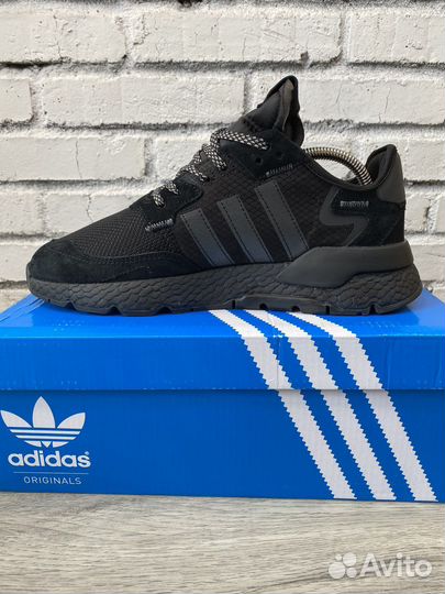 Кроссовки Adidas Nite Jogger черные