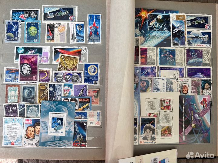 Почтовые марки СССР Космос