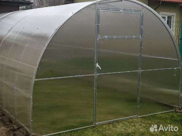 Теплица усиленная 6м поликарбонат,рассрочка,кредит