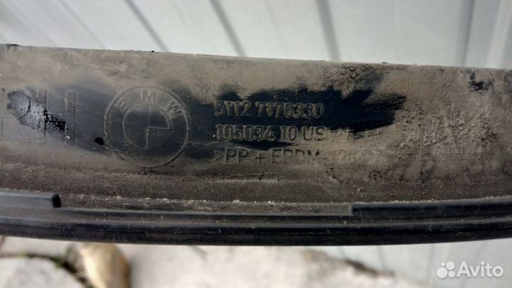 Накладка крыла задняя правая Bmw X6 E71 40D xdrive