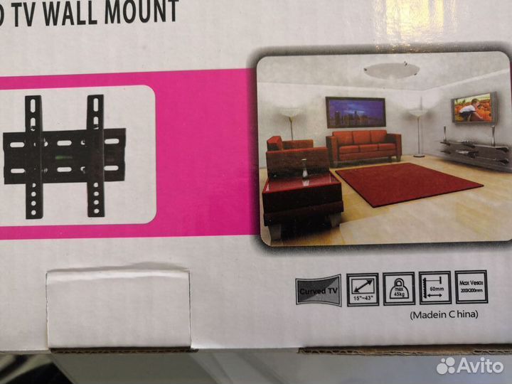 Кронштейны тв. 17-42 дюйма,Большой Выбор