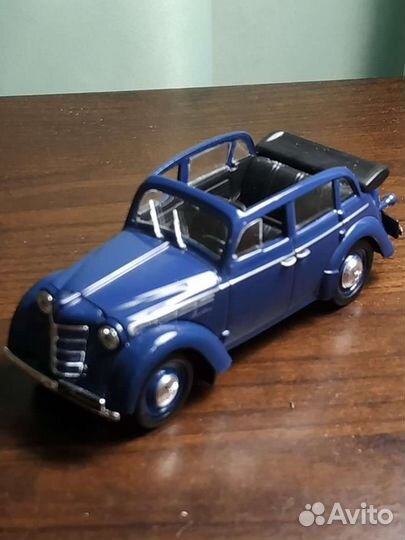 Модель автомобиля Москвич -400-420А. Масштаб 1:43
