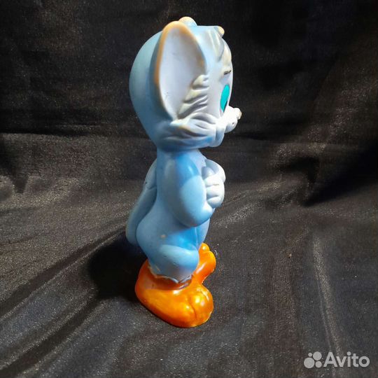 Редкая резиновая игрушка Кот из дисней