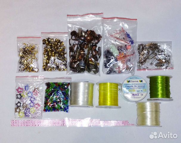 Товары для творчества. Пряжа, кружево, молнии