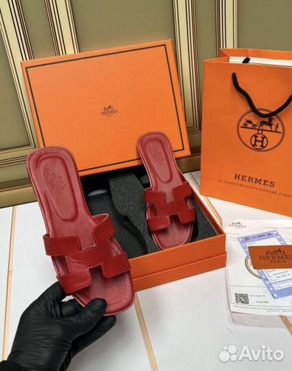 Шлепанцы женские Hermes