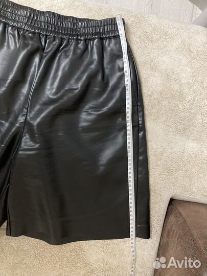 Шорты женские кожаные
