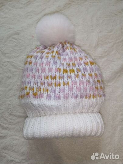 Комплект шапка, шарф