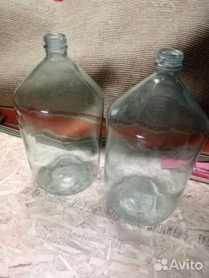 Бутылка стеклянная 20 литров
