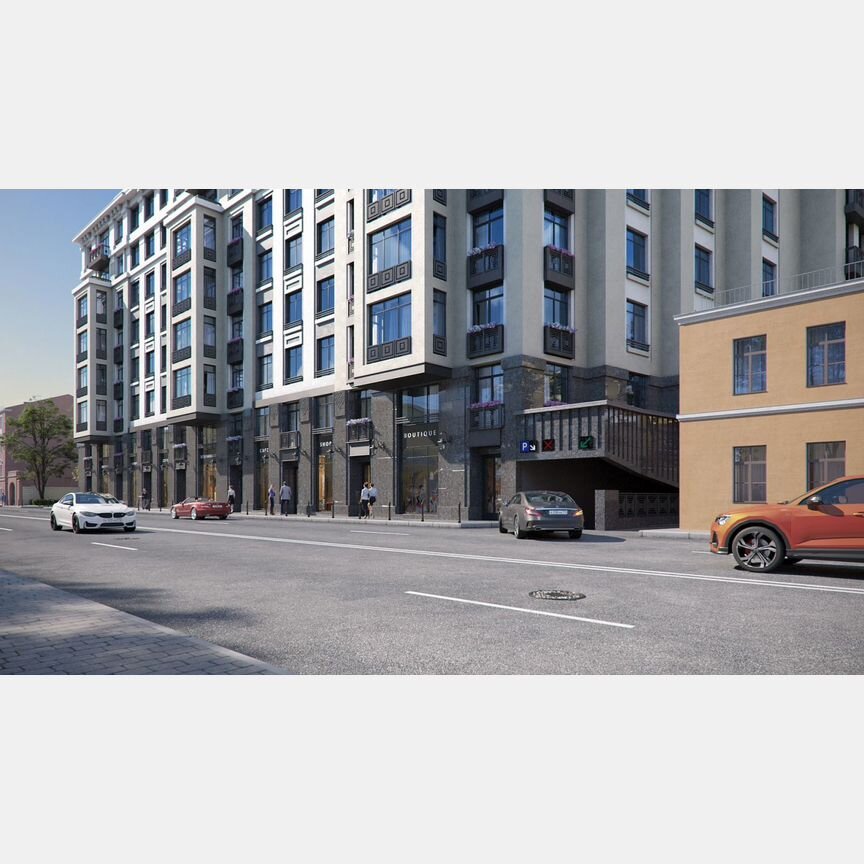 2-к. квартира, 87,3 м², 2/9 эт.