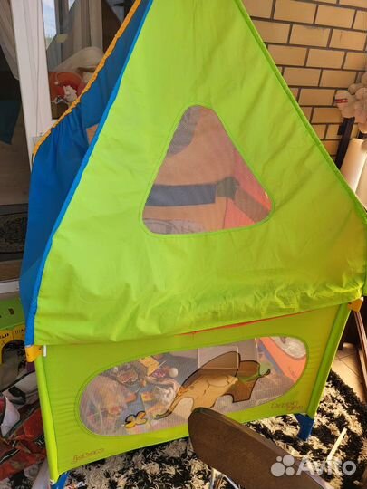 Манеж детский с крышей jetem
