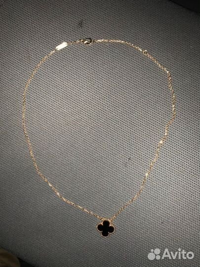 Van cleef подвеска клевер