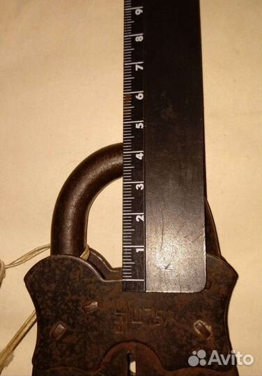 Навесной замок сделан в СССР