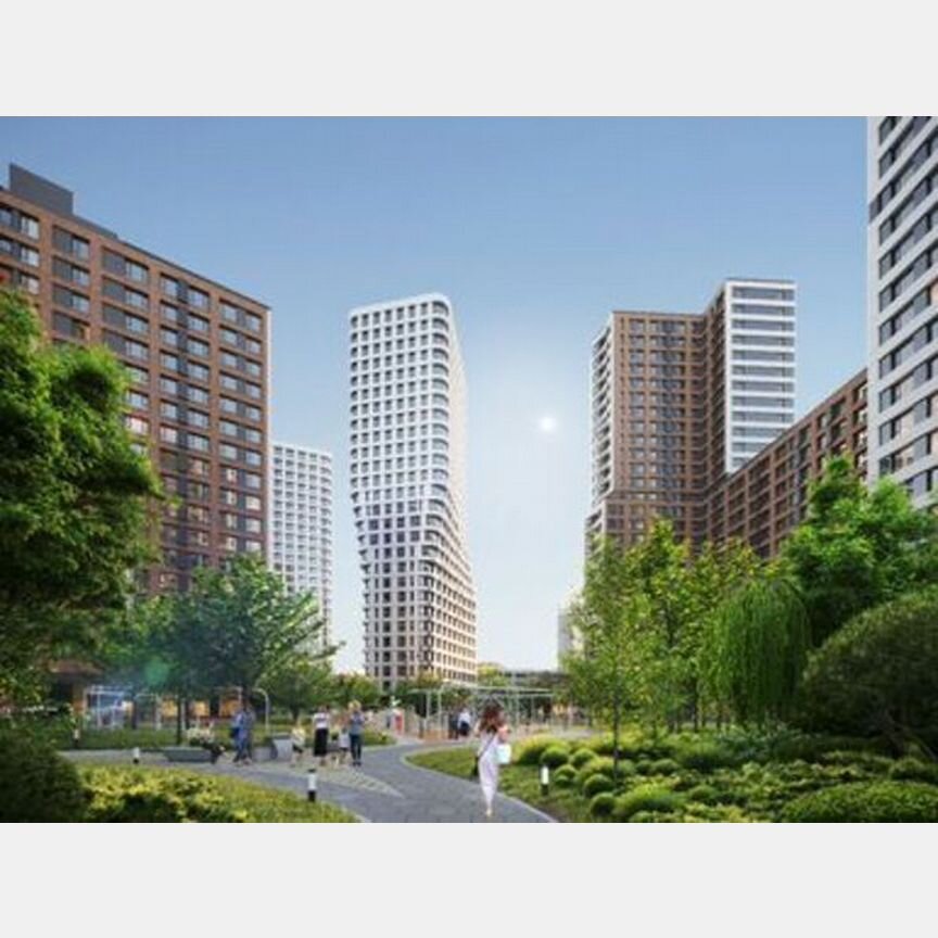 2-к. квартира, 53,2 м², 17/25 эт.