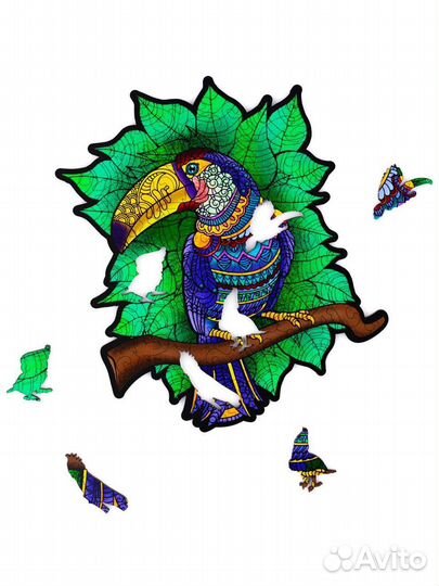 Деревянные пазлы