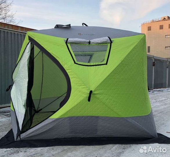 Палатка баня 210/210/190 трёхслойная новая