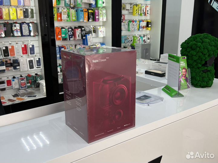 Яндекс Станция Макс Красный