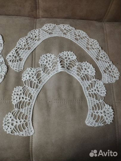 Воротнички кружевные