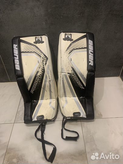 Вратарские щитки bauer детские