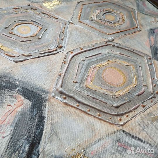 Интерьерная картина текстурная