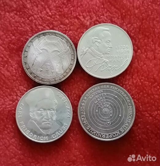 5 марок фрг (серебро)