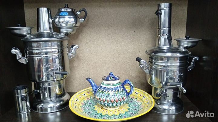 Самовар Турецкий 4 л solenzer