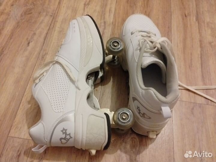 Кроссовки-роллеры